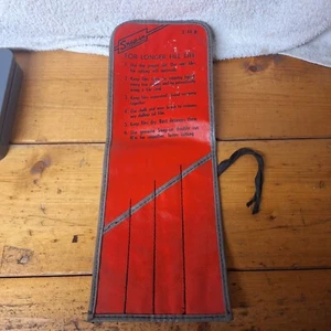 Snap On Tools C-46-B 4 Piece File Holder Roll Pouch Case A - Picture 1 of 5