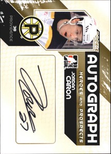 2010-11 ITG Heroes and Prospects Autographs #AJCA Jordan Caron SP 