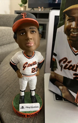 Frank Robinson San Francisco Giants 2017 SGA MLB Bobblehead Bobble NIB HOF Cover