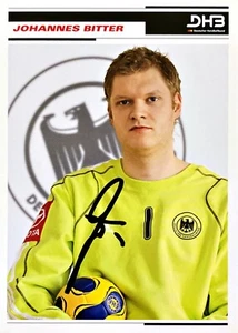 Autogramm Johannes BITTER Handball DHB-Karte 175 LS Weltmeister 2007 xyz - Bild 1 von 1