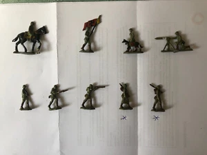 zinnsoldaten Konvolut 1-2 WK - Bild 1 von 1