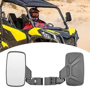 WSAYS Breakaway Side Rear Mirrors For Polaris Ranger 570 XP 1000 Can-Am Defender - Bild 1 von 11