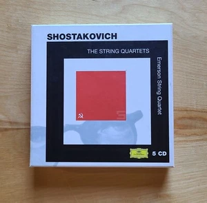 SHOSTAKOVICH – Emerson String Quartet – 5 Disc Box – Signed! - Picture 1 of 4