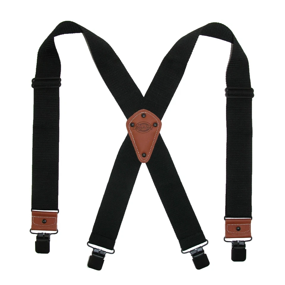 Dickies Men's Industrial Strength Ballistic Nylon Clip End Work Suspenders - Image 1 of 1