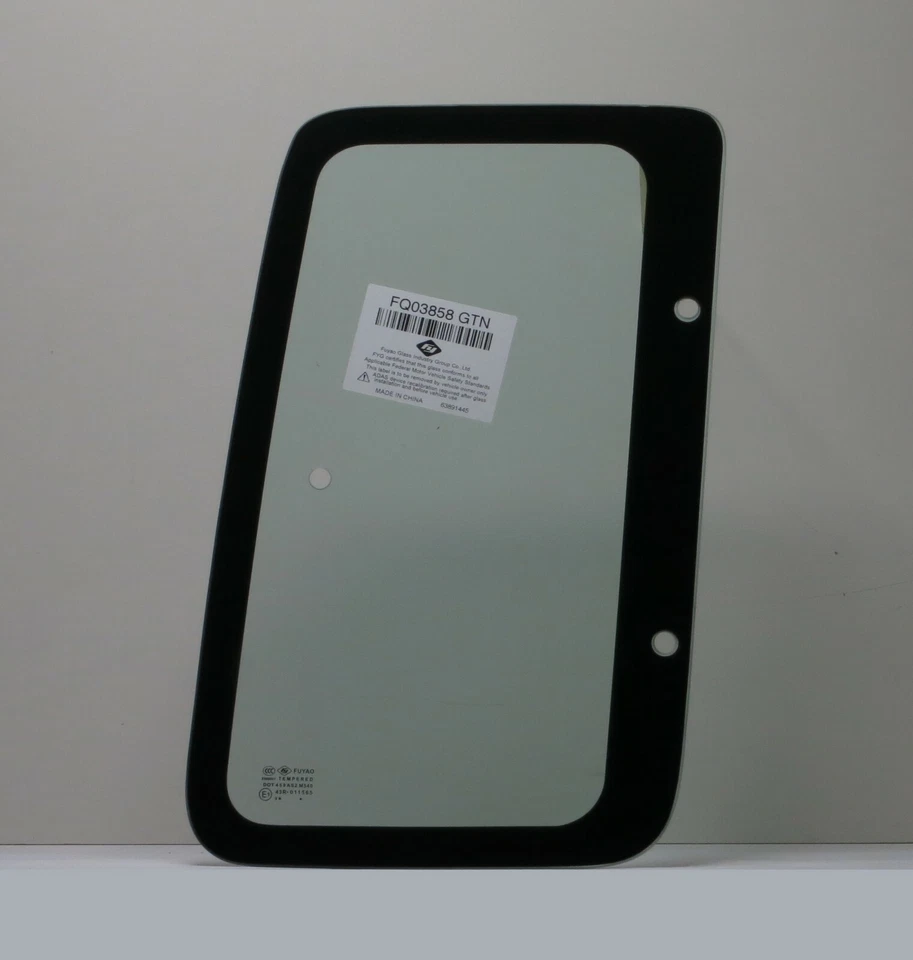 Fits 89-95 Toyota Pickup 2 Door Extended Cab Right Rear Quarter Glass Movable - Image 1 of 4