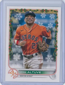 JOSE ALTUVE 2022 Topps Holiday *SP* #HW34 - Imagen 1 de 2