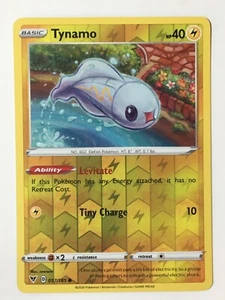 Tynamo 057/185 Reverse Holo Common Vivid Voltage Pokemon Pack Fresh - Picture 1 of 6