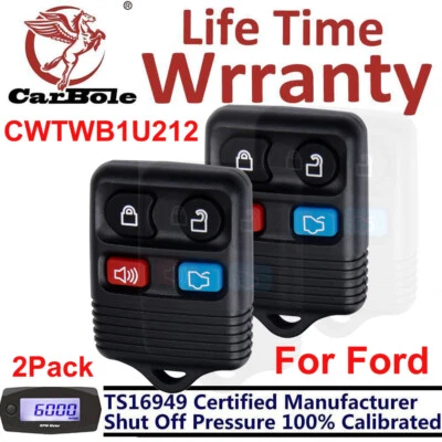 Mando a distancia de reemplazo 2 para Ford Mustang 2004 2005 2006 2007 2008 2009 Foto 1 de 4