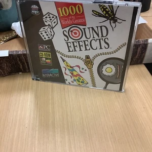 1000 of the World's Greatest Sound Effects (PC CD ROM, 1994, Interactive) - Photo 1/4