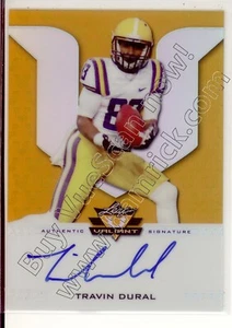 travin dural rc rookie draft auto autograph lsu bengal tigers college 2/10 2017 - Picture 1 of 1