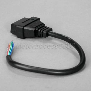 30cm 16-Pins Verlängerung Kabel OBD2 Kabelbuchse Stecker Adapter Steckverbinder - Picture 1 of 6