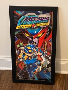 Mega Man Network Transmission Poster Stampa Incorniciata Ufficiale Gamecube Art 200 - Foto 1 di 2