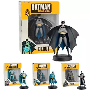Batman Decades Collectible Figure Caped Crusader DC Comics Metallic Resin 13cm - Imagen 1 de 10