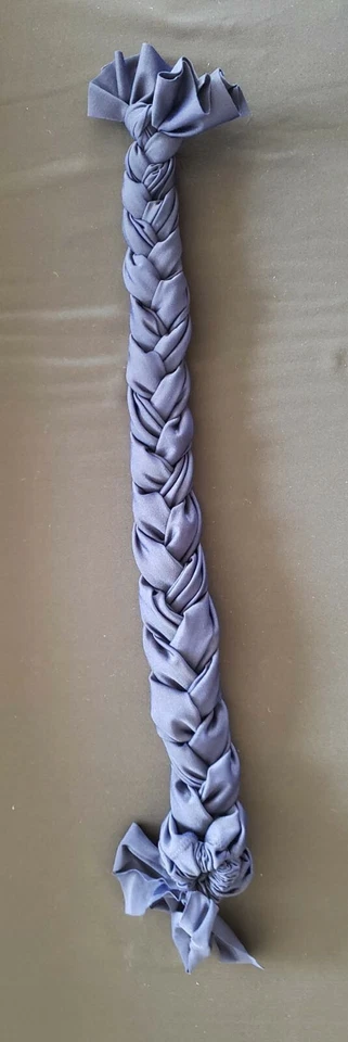 Envoltura de cola de lycra trenzada para caballos-azul marino talla única Foto 1 de 1