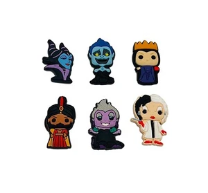 Cartoon Evil Villains Themed Set of 6 Fridge PVC 1" Tall Magnets - Picture 1 of 1