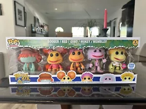 Funko Pop FRAGGLE ROCK FLOCKED Paquete de 5 Muppets Shop Exclusivo LE 3000 Grial - Imagen 1 de 7