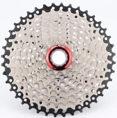 Cassette de bicicleta MTB 40T de 10 velocidades piñones rueda libre piezas de bicicleta Foto 1 de 4