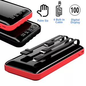 20000mAh Power Bank Charger Portable Super Fast Charging External Battery 4USB - Picture 1 of 27