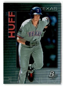 Sam Huff Texas Rangers 2020 Bowman Platinum Top Prospects #TOP-89 - Picture 1 of 2