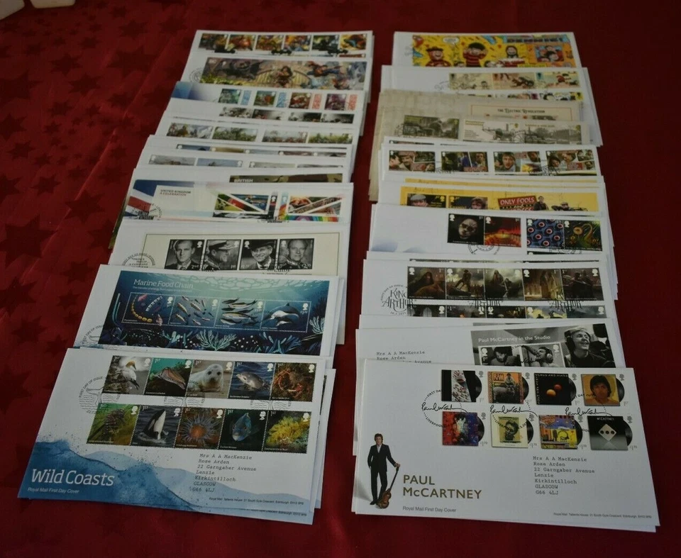 Royal Mail First Day Covers 2021, Sold Individually,  FDC - Image 1 of 1