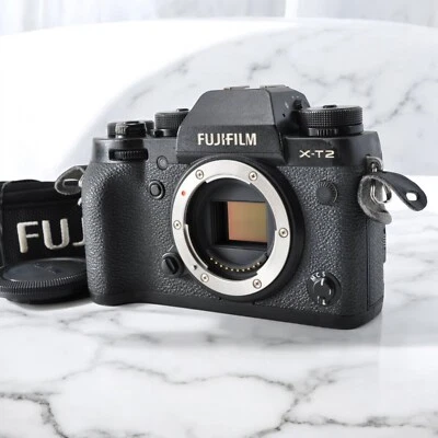 Fujifilm X-T2 XT2 24.3MP Black Mirrorless Digital Camera 4K WiFi w/Battery Japan - Image 1 of 4