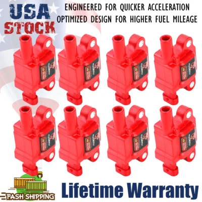 8Pack Ignition Coil For 2007 2008-2016 Chevy Silverado 1500 Tahoe GMC Sierra US - Image 1 of 4