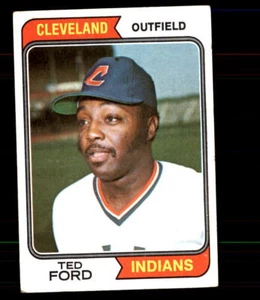 1974 Topps #617 Ted Ford Cleveland Indians - Picture 1 of 2