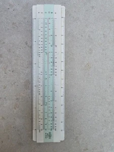 Vintage Faber-Castell 1/141 Rechenschieber Germany Rietz System Engineering Calculat - Bild 1 von 2