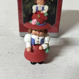 Vtg Hallmark Keepsake Ornament Daughter 1998 By Nina Aubé Boxed - Picture 1 of 6