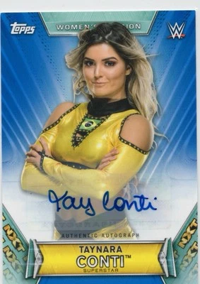 2019 Topps WWE Women's Division - Roster Autographs Taynara Conti #A-TC /25 - Image 1 of 2
