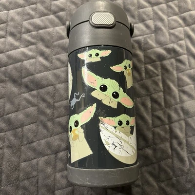 Star Wars The Mandalorian The Child Grogu Thermos Funtainer 12 Ounce Bottle - Image 1 of 4