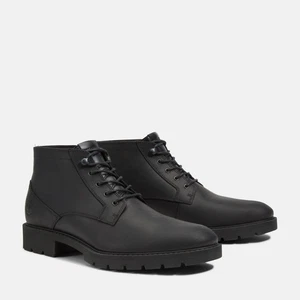 Timberland Waterproof Elmhurst Chukka Herren Stiefeletten Leder Schwarz - Bild 1 von 5