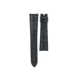 Omega Uhrenarmband 20 mm dunkelblau Lederarmband O032CUZ002554 - Bild 1 von 1