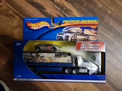 2001 风火轮铺路 Pounder 兰博基尼和硬件滑板团队运输车 #89046 — 第 1/2 张图片