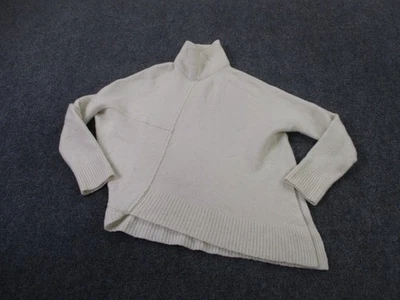 Allsaints Sweater Women XS Wool Yak Pullover Classic Preppy Asymmetrical Modern - Image 1 of 4