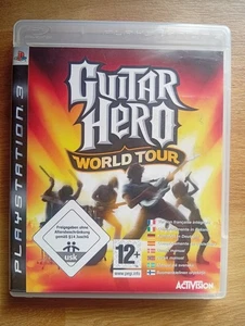 Guitar Hero World Tour Sony Playstation 3 PS3 ~ Komplett!  Getestet Funktioniert - Bild 1 von 3