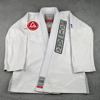 Chaqueta Gracie Barra Kimono/Gi Adulto A0 Blanca MMA Jiu Jitsu (Solo Chaqueta) Foto 1 de 4
