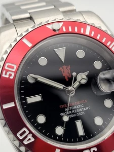 Reloj Edición Limitada Manchester United Man U 'The Red Devils' Seiko TMI NH35 Movimiento Automático. - Imagen 1 de 21