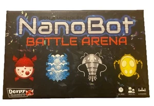 NANOBOT BATTLE ARENA • Skill Game Age 14+ Benji Michalek Nano Bot Tile Game - Picture 1 of 3