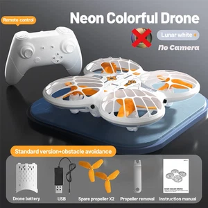 JJRC H122 Mini Drone Intelligent Obstacle Avoidance 8K Camera Neon Light Remote - Picture 1 of 12