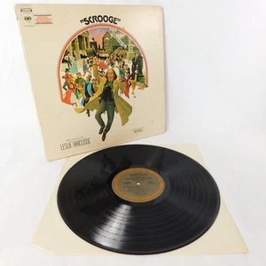SCROOGE Leslie Bricusse Original Soundtrack LP Vinyl Record Albert Finney 1970 - Imagen 1 de 15