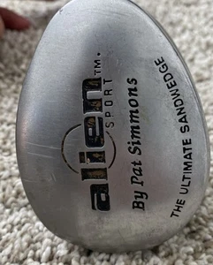 Alien Sport By Pat Simmons The Ultimate Sand Wedge Steel Regular RH - Picture 1 of 7