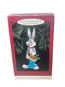 Hallmark Keepsake 1993 adorno de Navidad colección Bugs Bunny Looney Tunes - Imagen 1 de 6