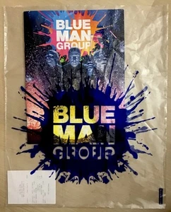 The Blue Man Group 2017 Buch Souvenir Luxor Las Vegas SIGNIERT LIP mit Quittung - Bild 1 von 8