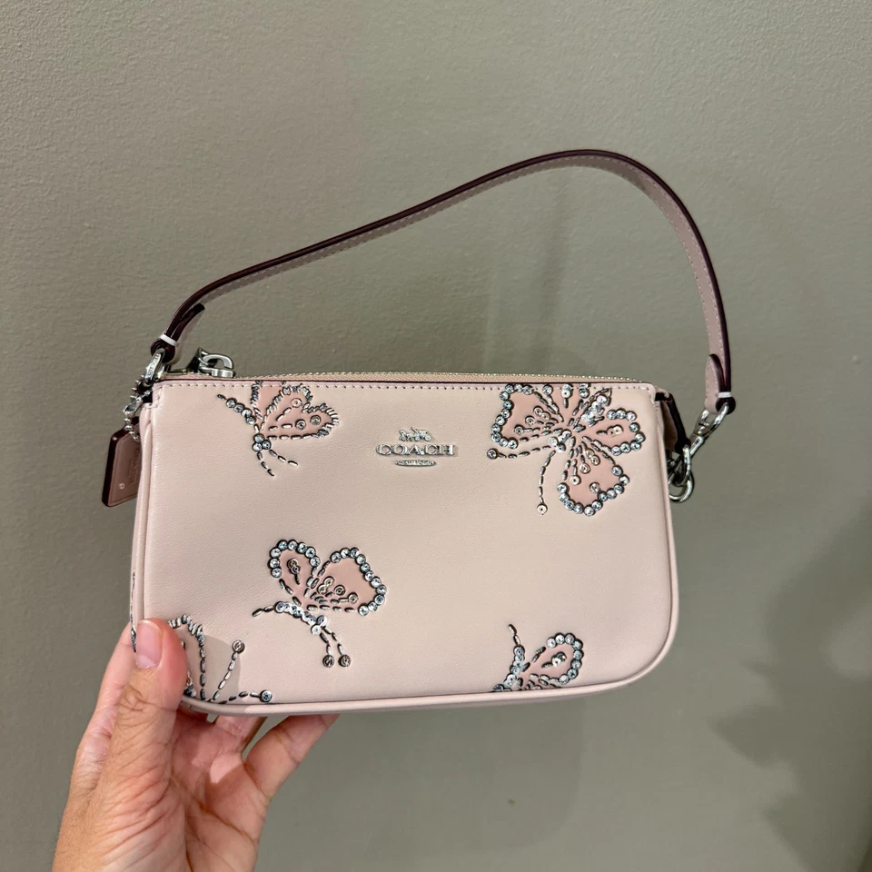 Coach Nolita 19 com estampa de borboleta brilhante CCF58 - Imagem 1 de 1
