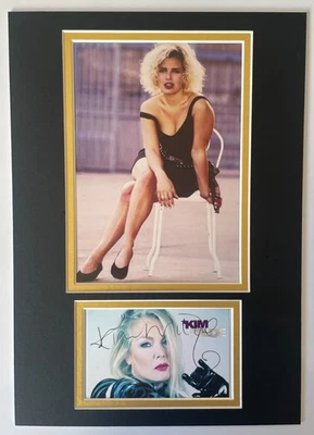 Kim Wilde Signed Autograph A4 photo display Kids in America Music Singer COA - Image 1 of 4