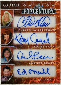 2025 POP CENTURY APPLEGATE SAGAL BEARSE O'NEILL AUTO MARRIED with CHILDREN 1/1 - Bild 1 von 2