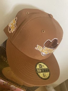 Capanova New Era Texas Rangers "Sandy Cheeks" Bikini Bottom Fitted Size 6 7/8 - Picture 1 of 1
