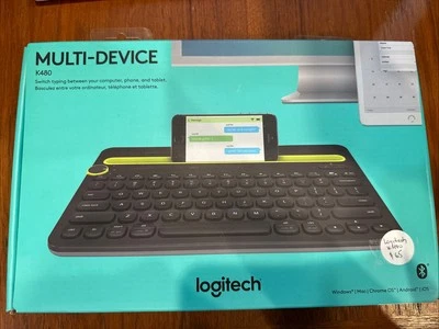 Logitech K480 Bluetooth Wireless Multi-Device Keyboard 920-006342 (sealed) - Image 1 of 4
