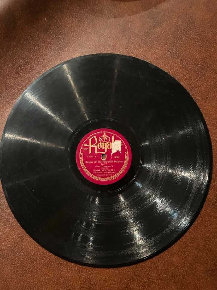 Dances Of The Polovtsian Maidens 'Prince Igor' Borodi 30464 Shellac 12'' Antique - Image 1 of 1